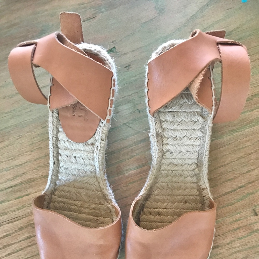 PICON Espadrille Wedge Sandal Size 9 - Picture 2 of 7
